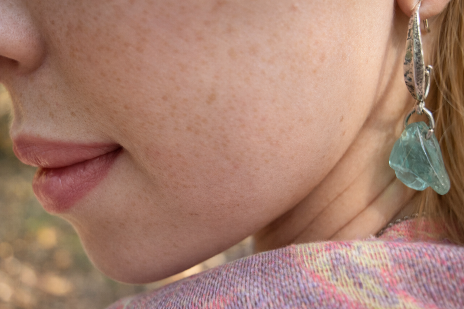 Blue earrings — OURSA