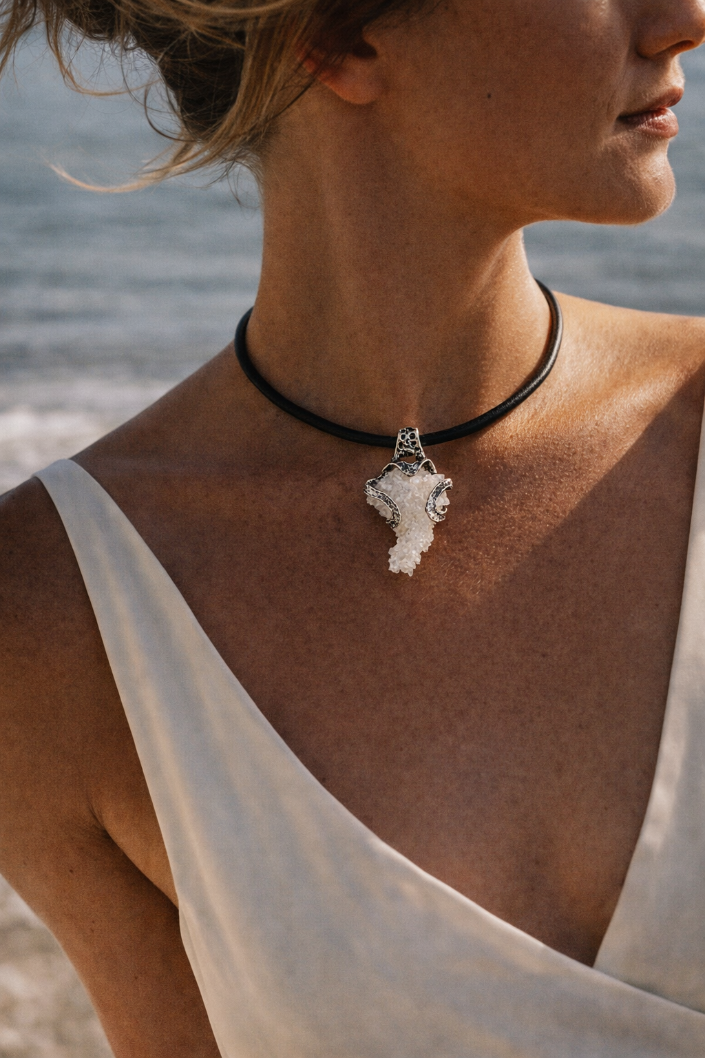 Crystal necklace — OURSA