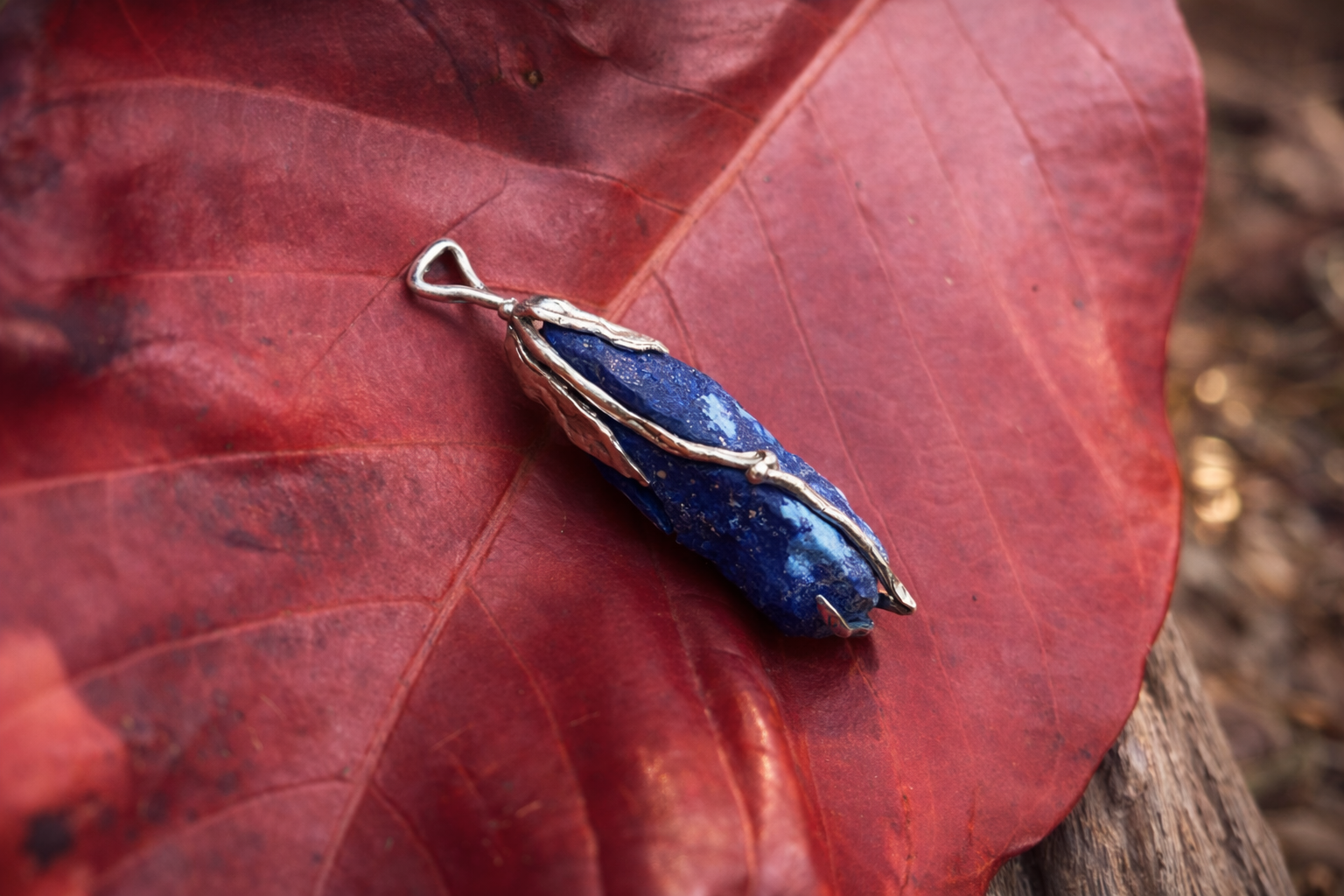 Lapis Lazuli pendant — OURSA